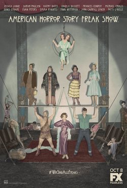 Cartel de la temporada 4 de American Horror Story
