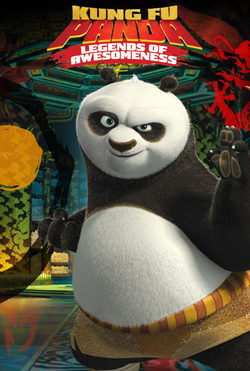 Cartel de la temporada 1 de Kung Fu Panda: La leyenda de Po