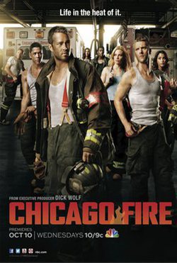 Cartel de la temporada 1 de Chicago Fire
