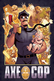 Cartel de Axe Cop