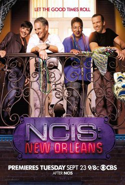 Cartel de la temporada 1 de NCIS: New Orleans