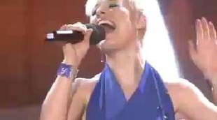 Actuación de Soraya en la segunda semifinal de 'Eurovisión 09: el retorno'