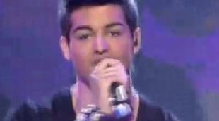 Actuación de Jorge González en la segunda semifinal de 'Eurovisión 09: el retorno'