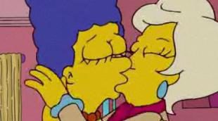 El beso lésbico de Marge Simpson