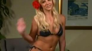 Britney Spears en bikini en el programa de David Letterman