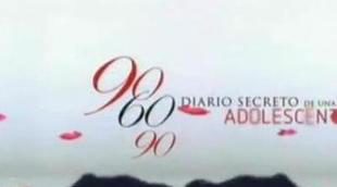 Cabecera de '90-60-90, diario secreto de una adolescente'