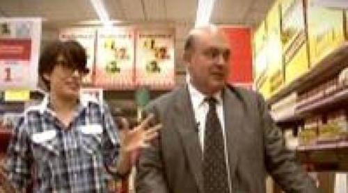 Thais Villas, de compras con Emilio Olabarría