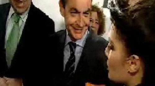 Pilar Rubio consigue hablar con Zapatero