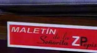 Andreu Buenafuente presenta el maletín de la señorita ZPepis