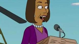 Michelle Obama en 'Los Simpson'