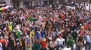 Flash Mob de 'Glee' en Seattle