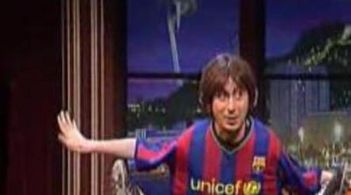 Andreu Buenafuente entrevista a "Leo Messi" en 'Buenafuente'