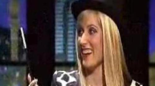 Ana Morgade canta 'Si yo fuera rica' en 'Buenafuente'