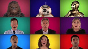 Jimmy Fallon y el elenco de "Star Wars" se atreven a cantar la BSO de la película