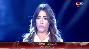 Lali Espósito interpreta "Cómo haremos", otra de las canciones de 'Esperanza mía'
