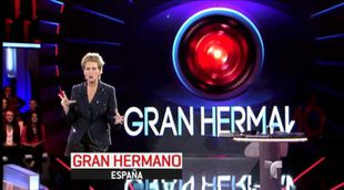 Mercedes Milá da la bienvenida al primer 'GH' en español de EEUU acompañada del resto de presentadores del formato