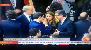Paula Prendes, diputada del congreso para el Canal 24 horas