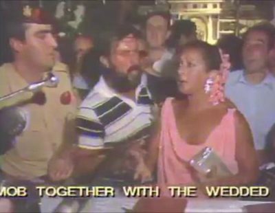 Lola Flores en la boda de su hija Lolita en 1983: "Si me queréis, irse"