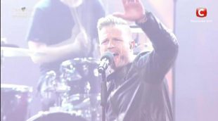 Nicky Byrne (Irlanda) interpreta "Sunlight", su tema para Eurovisión 2016, en la preselección ucraniana