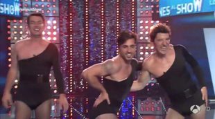 David Bustamante, Manel Fuentes y Arturo Valls bailan "Single Ladies" sobre tacones en 'Los viernes al show'