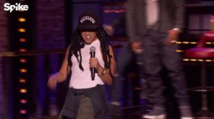 Gina Rodriguez ('Jane the Virgin') imita a Lil' Wayne en 'Lip Sync Battle'