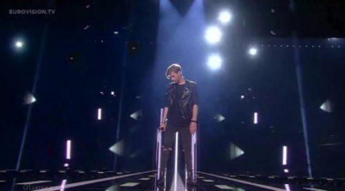 Actuación de Letonia, Justs "Heartbeat" en Eurovisión 2016
