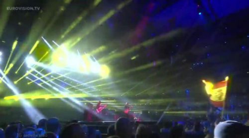Actuación de Georgia, Nika Kocharov & Young Georgian Lolitaz "Midnight Gold" en Eurovisión 2016