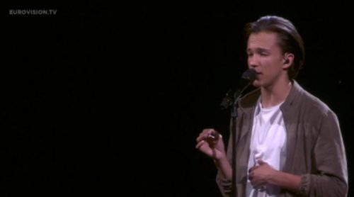 Actuación de Suecia, Frans "If I were Sorry" en Eurovisión 2016