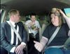 La mujer Chewbacca lleva al trabajo a James Corden y J.J. Abrams en el 'The Late Late Show'