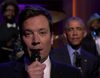La última de Jimmy Fallon: consigue que Obama cante el "Work" de Rihanna