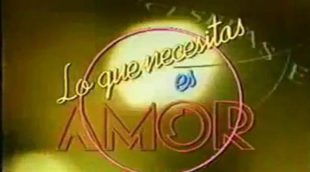 Cabecera de la primera etapa de 'Lo que necesitas es amor' con Isabel Gemio