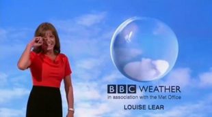 Ataque de risa incontenible de la mujer del tiempo en las noticas de la BBC