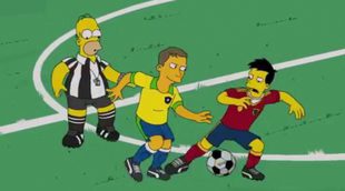 El cameo de la Selección Española en 'Los Simpson'