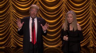 Barbra Streisand y "Donald Trump" cantan un dueto en el programa de Jimmy Fallon