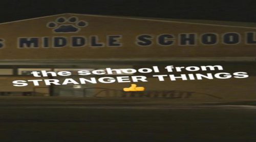 El video viral que grabó un "fan" en la escuela de 'Stranger Things'