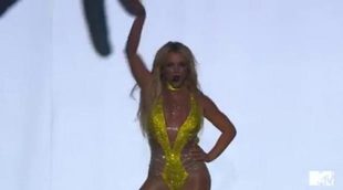 Britney Spears presentó por primera vez "Make me" en los VMA 2016 tras más de 9 años sin acudir a los premios