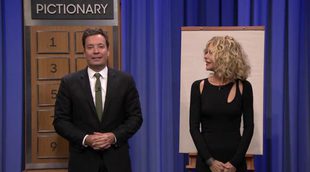 Meg Ryan y Jimmy Fallon juegan a un alocado Pictionary