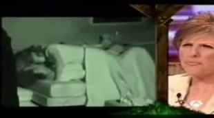 Alicia Machado y Fernando Acaso hacen edredoning en 'La granja de los famosos'