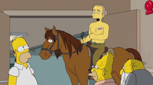 Vladimir Putin, votante declarado de Trump en 'Los Simpson'