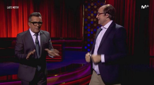 'Late Motiv': Un falso Miquel Iceta se cuela, a ritmo de Queen, en el monólogo de Buenafuente