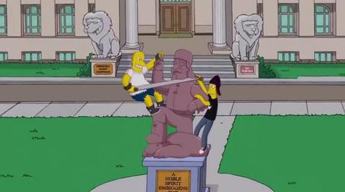 'Los Simpson': Homer, Marge, Lisa y Maggie mueren en la cabecera del capítulo 600