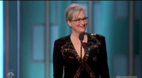 Así ha sido el impactante discurso de Meryl Streep en los Globos de Oro 2017