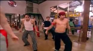 Coreografía de "Baila morena" en 'Un paso adelante'