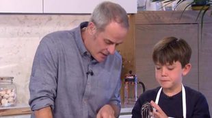 Jefferson debuta en la televisión británica tras su paso por 'MasterChef Junior'