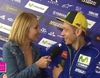 Una reportera de Canal Sur le pide a Valentino Rossi ser la madre de sus hijos