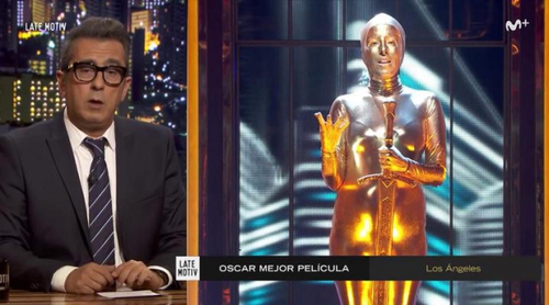 La pullita de Buenafuente a Javier Cárdenas a traves de un Oscar