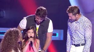 'La Voz Kids 3': Kely, de 9 años, emociona a los coaches y consigue que se giren in extremis