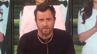 'The Ellen DeGeneres Show': Justin Theroux ('The Leftovers') se enfrenta al divertido reto de "Hot Hands"