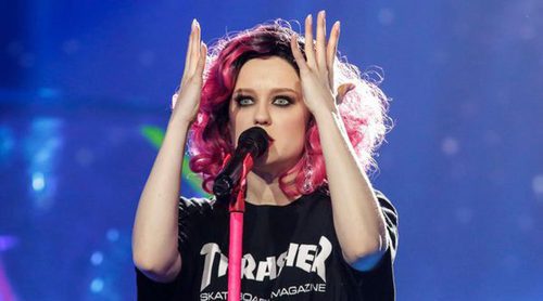 Eurovisión 2017: Primer ensayo de Triana Park (Letonia) cantando "Line"