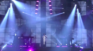 Eurovisión 2017: Primer ensayo de Jowst & Aleksander Walmann (Noruega) cantando "Grab the Moment"